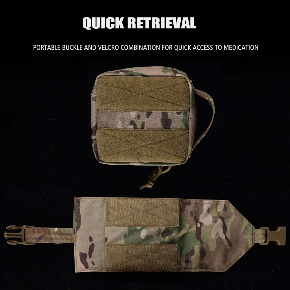 Implantação Bolsa, Militar MOLLE Segurança Medical Bag,