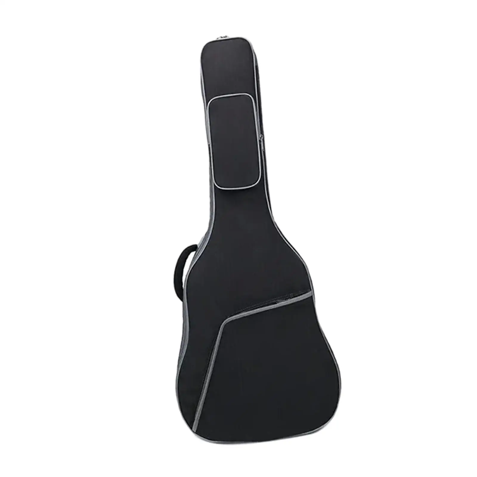 Padded Soft Case Guitar Bag, Professional 2 Pockets Electric Gig Bag, 41in Guitar Case for Concert Travel
