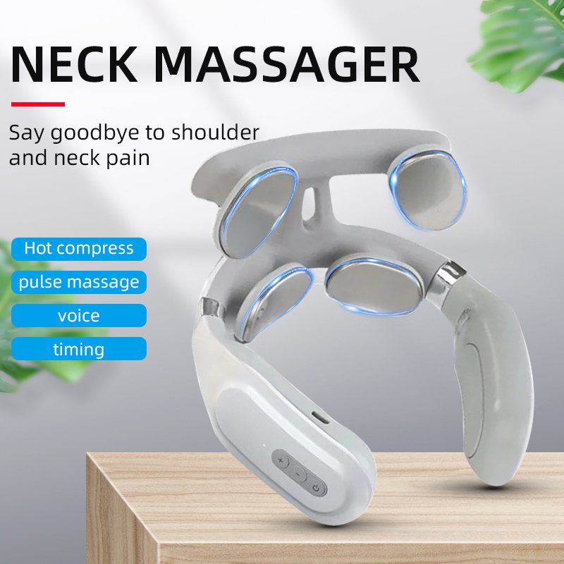 Best of Neck Massager Relaxation Knead Heat Vibrator Travel U-shaped Pillow Car Airport Office Siesta Electric Cervical Spine Massage Reviews & Tips