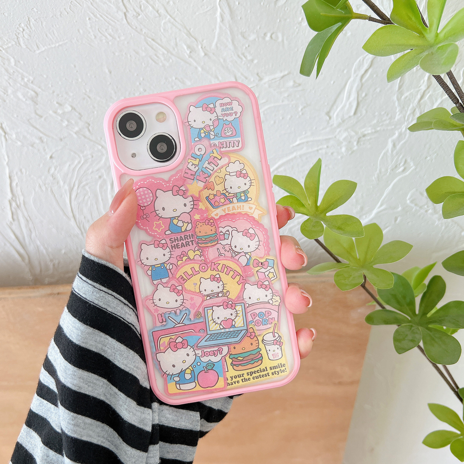 Чехол для телефона Sanrio Hello Kitty Kuromi на весь экран для IPhone 14  Pro Max 13 12 11 Pro Max Mini XR XS X Plus, защитный жесткий чехол |  AliExpress