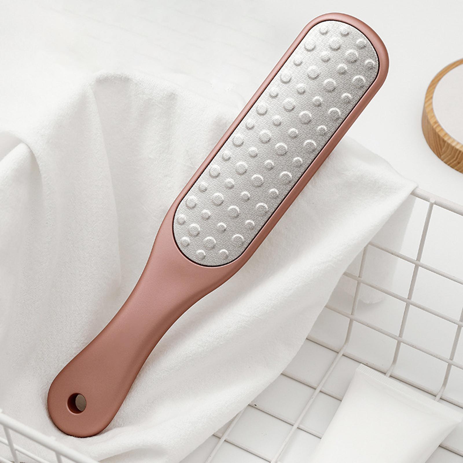 Foot Scrubber Double Side Pedicure Tools Portable Manual Foot Plate Foot Grinder for Dead Dry Skin Hard Skin Exfoliate Calluses