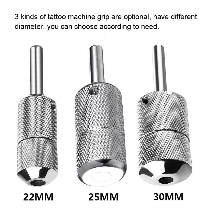 Best of Tattoo Grip Profession Self-Locking Stainless Steel Tattoo Machine Grip Handle Accessory Body Art Tattoo Supply Tool 22 / 25 / 30mm Reviews & Tips