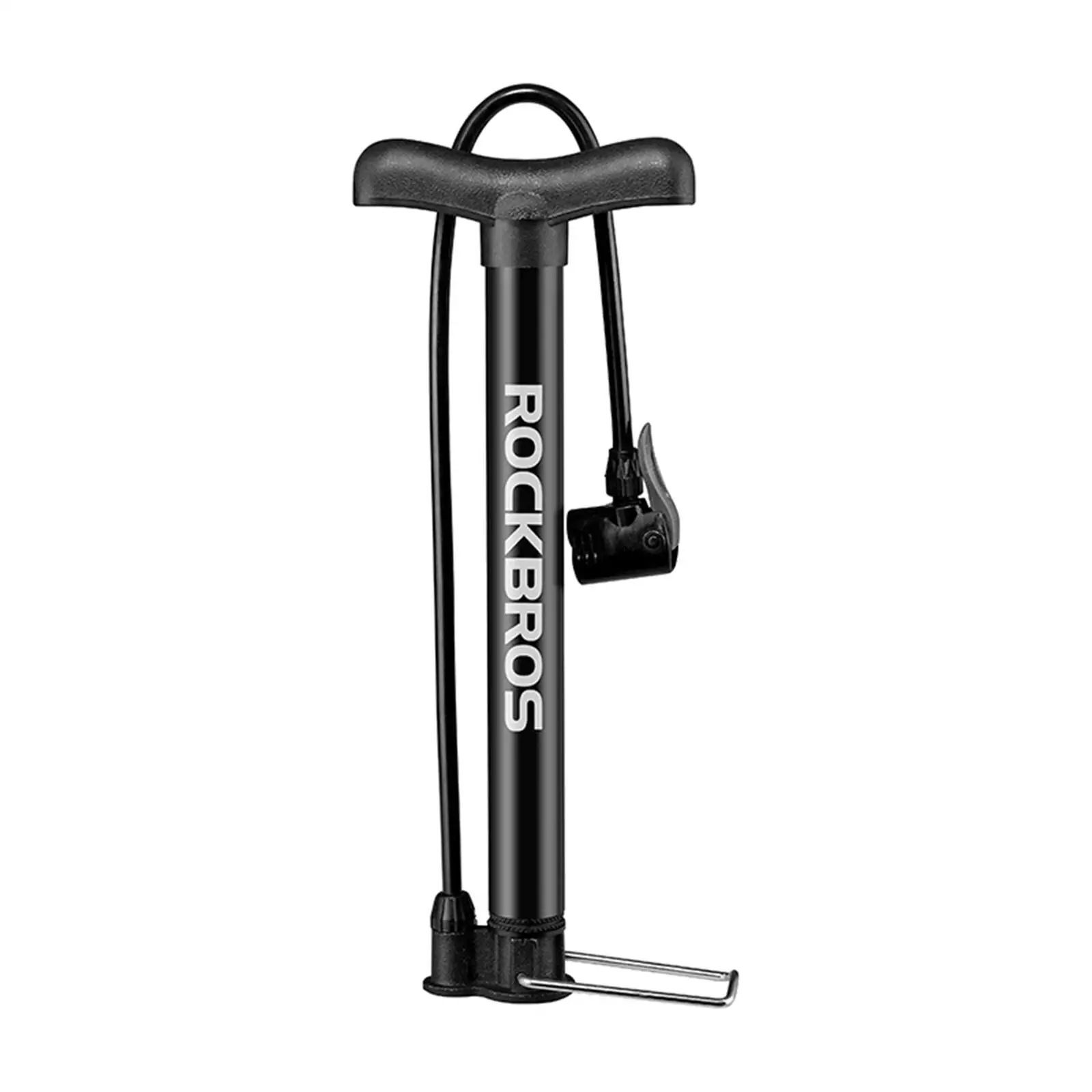 Mini High Pressure Floor Pump Compatible with Universal  and  Valve Durable Portable Inflator Pump Hand Air for Fat Tires Bike