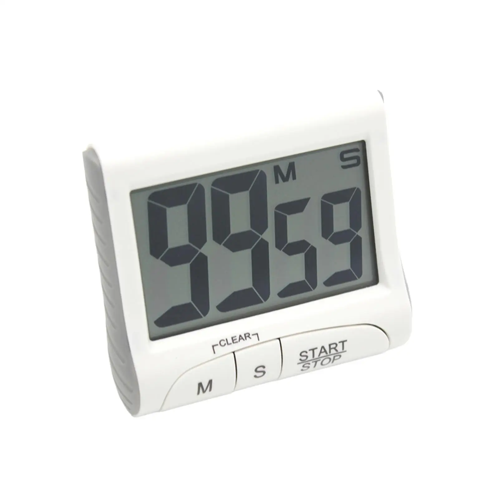 Countdown Timer Clock Large LCD Display Loud Alarm Cooking Timer Digital Timer for Game Games Baking Exercising Studying