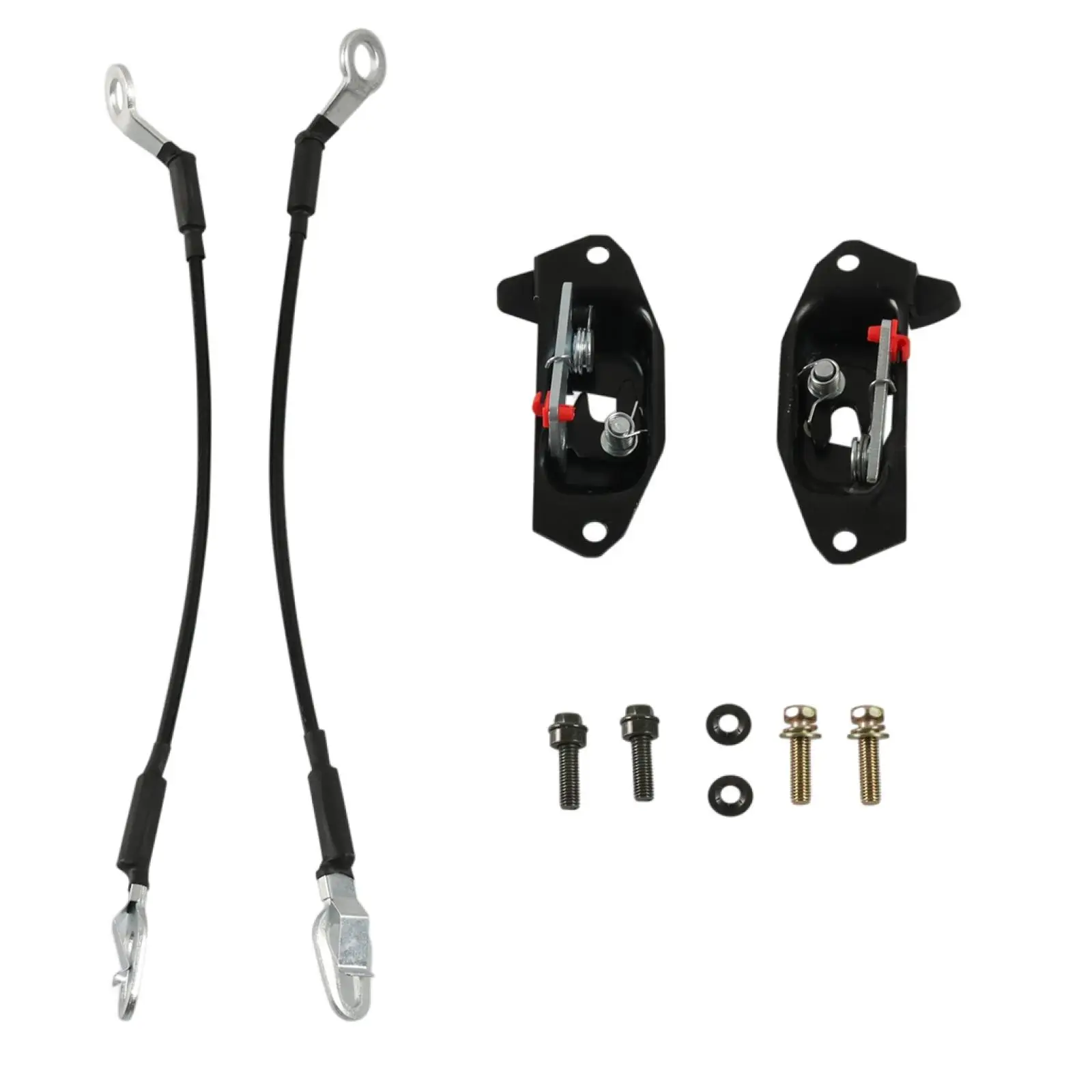  Tailgate  Locks Set, Repair Kit Pair Tailgate Pull Cords,  for  Pickup Truck 19992007