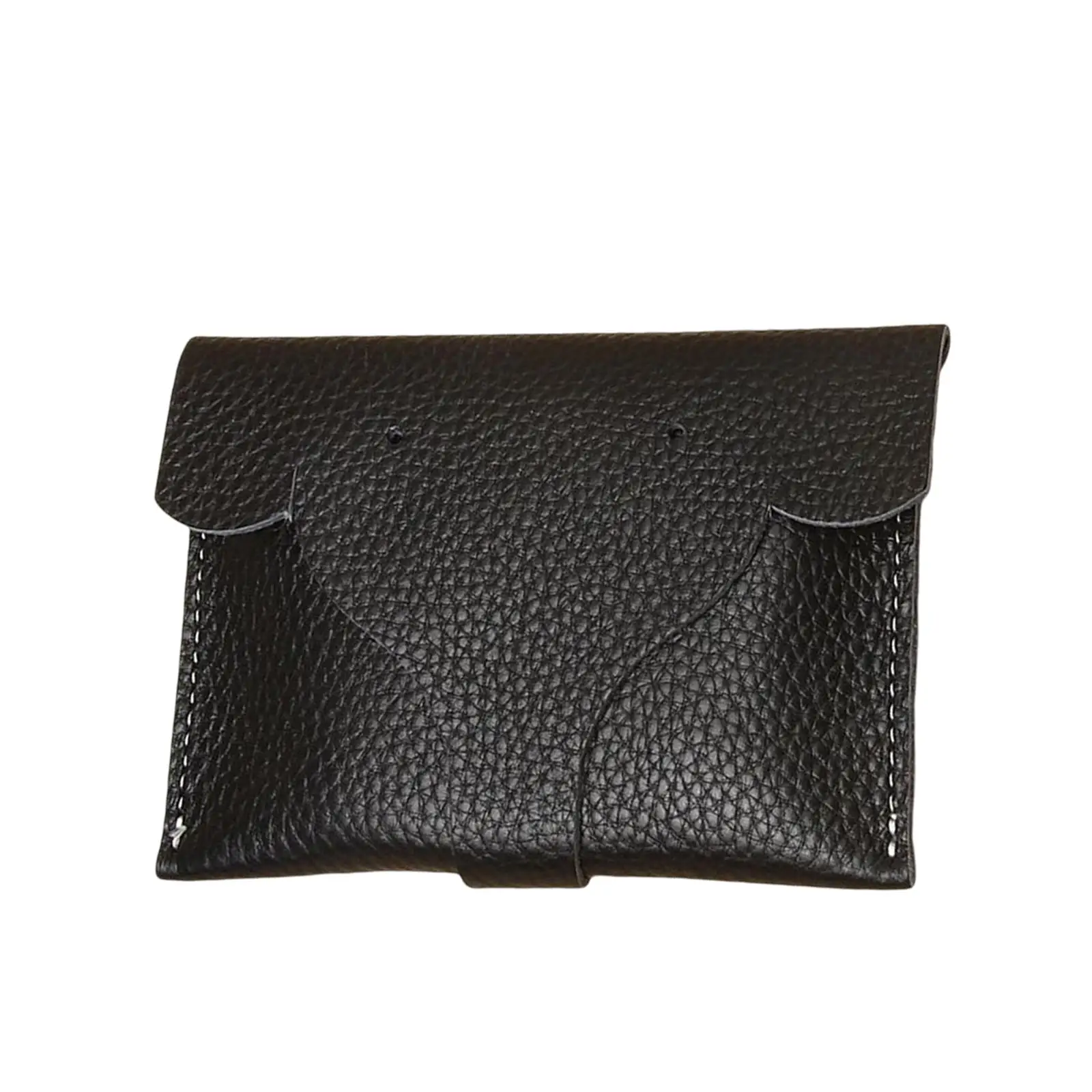 Small Women Ladies Wallet Snap Button Organizer Student PU Leather Handbag