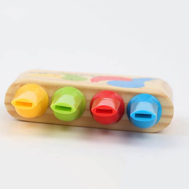 Wooden Beeswax Crayon Holder