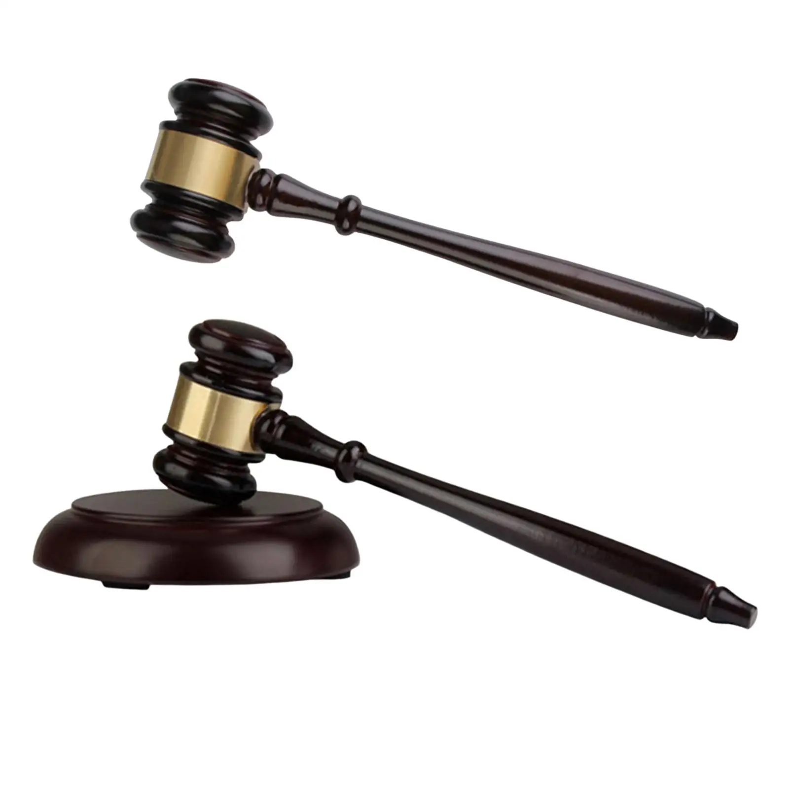 Handmade Mini Mallet Unique Craft Gifts Toys Costume Accessory Cosplay Props Wood Gavel Toy for Judge Justice Auction Lawyer