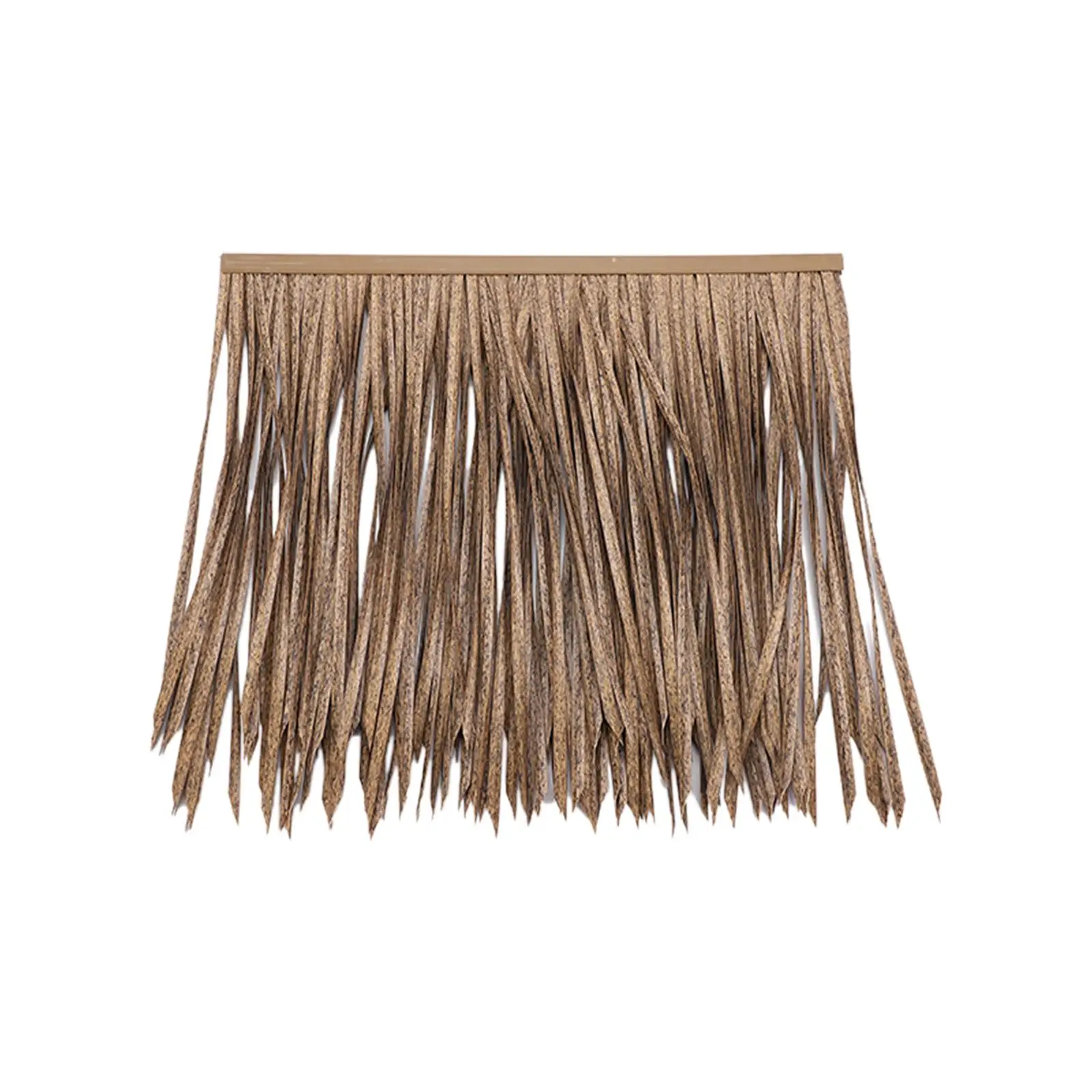 Simulated Thatch Roof DIY Multipurpose Decoration 19.69``x19.69`` Straw Roof Thatch for Seaside Patio Hut Villas Park Landscapes