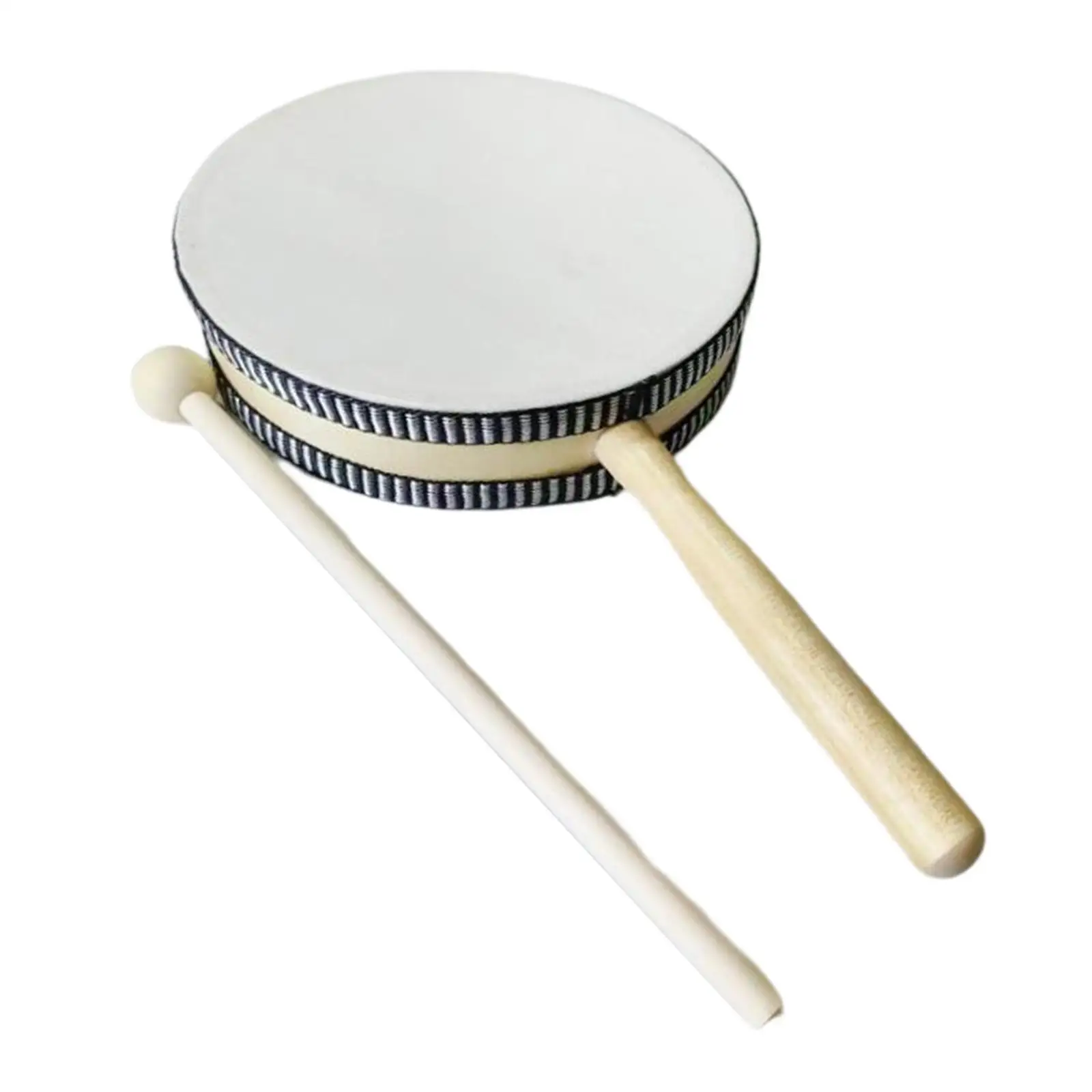 6 inch Kids Drum Hand Drum Toy for Party Supplies Birthday Gifts School