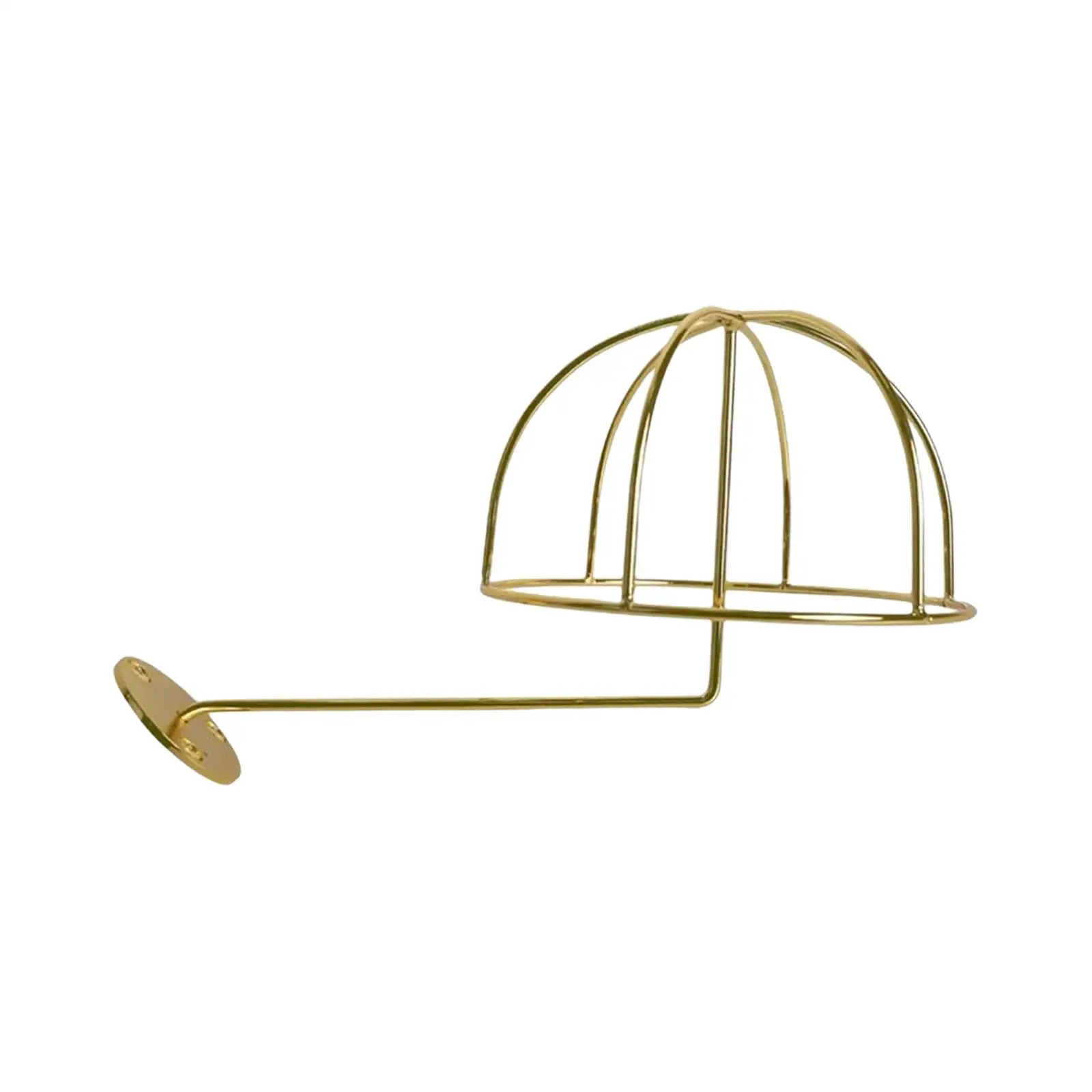 Metal Wire Hat Holder Wall Mounted Hat Rack Mounting On Doors, Closet Rods, Walls, Anywhere for Storing Hats, and Other Headgear