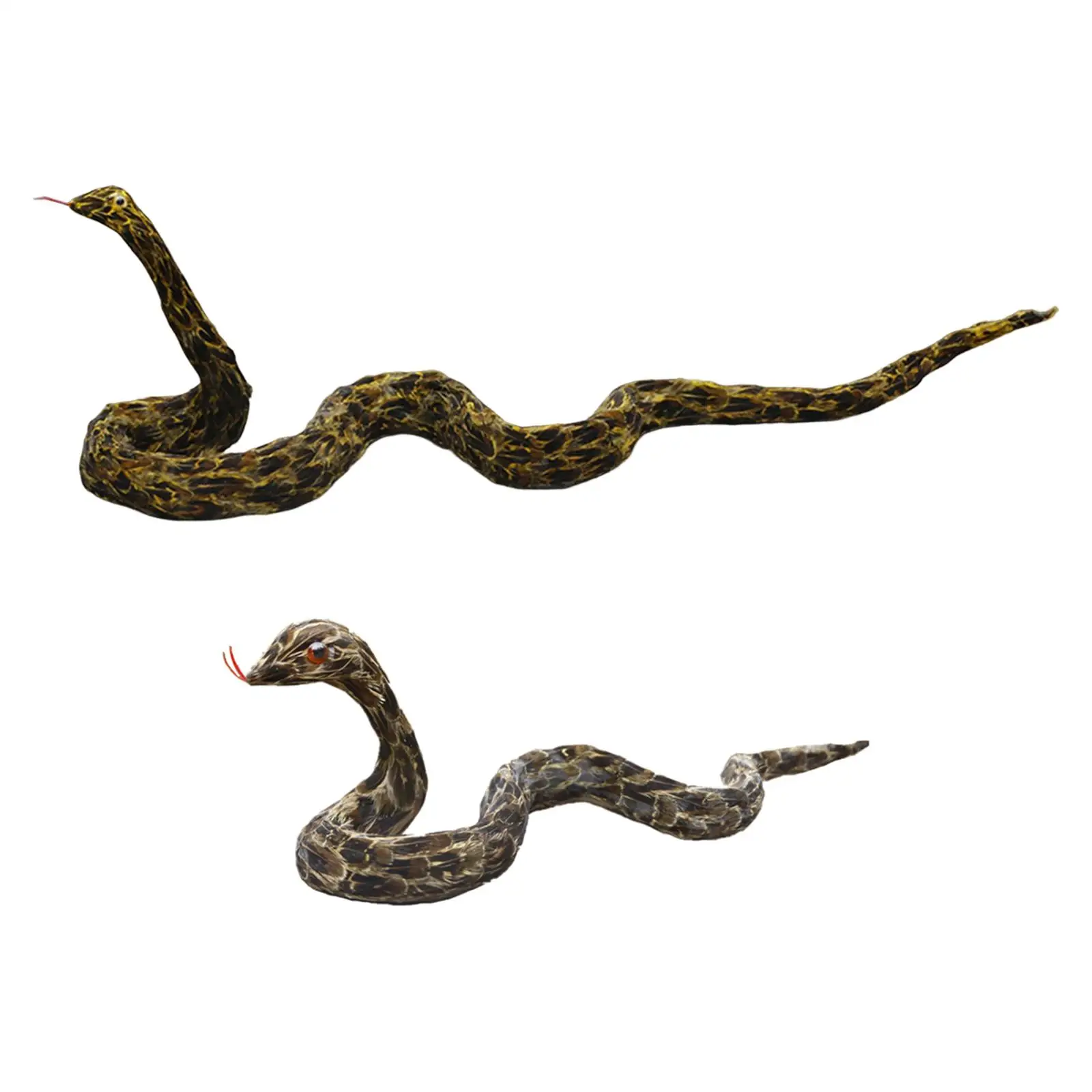 Snake Model Toy Party Tabletop Decors Horrifying Scary Creepy Snake Toy