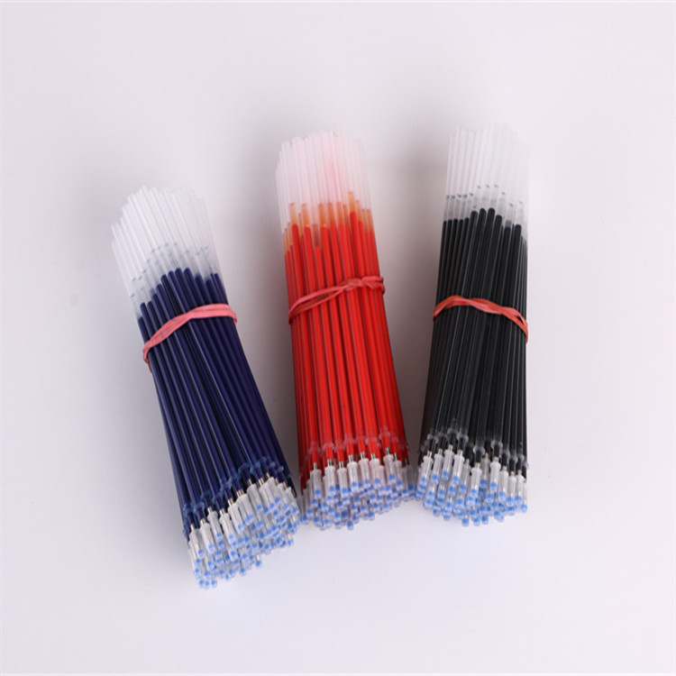 10/20/30 pcs/set 0.5mm Gel Pen Refills Red Blue Black Ink Stationery Writing Supplies Office Signature Rods Office School Needle