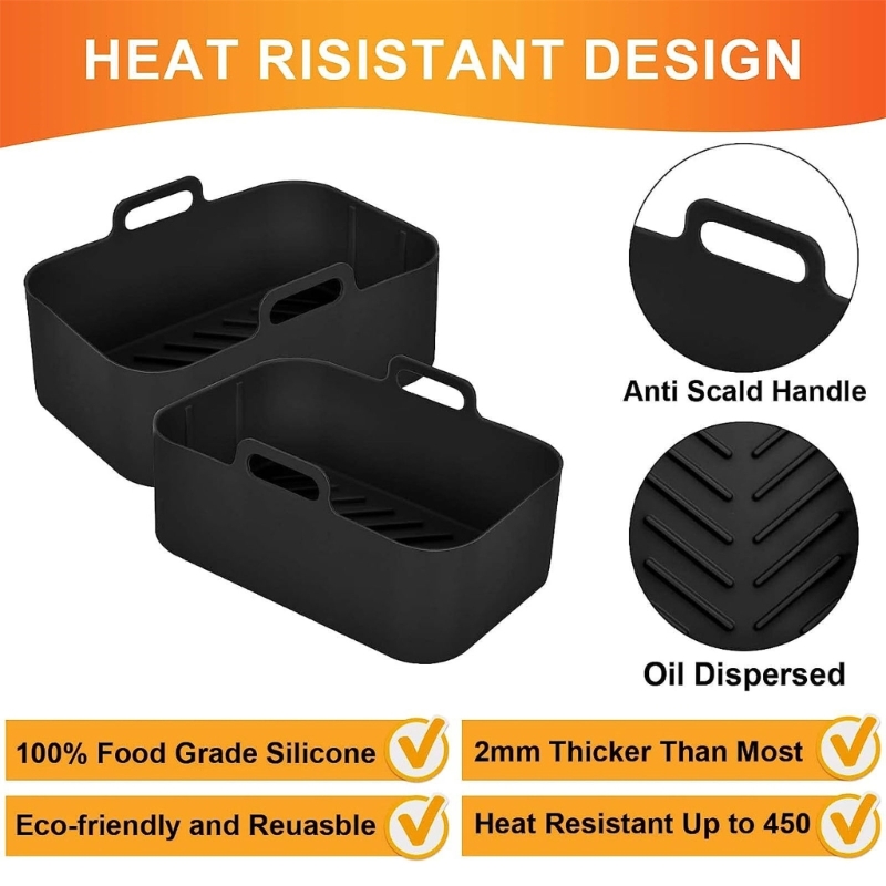 Description Picture 4 of itemBasket Mold Reusable Oven Baking Tray Non-stick Pizza Grill Pan N0PF