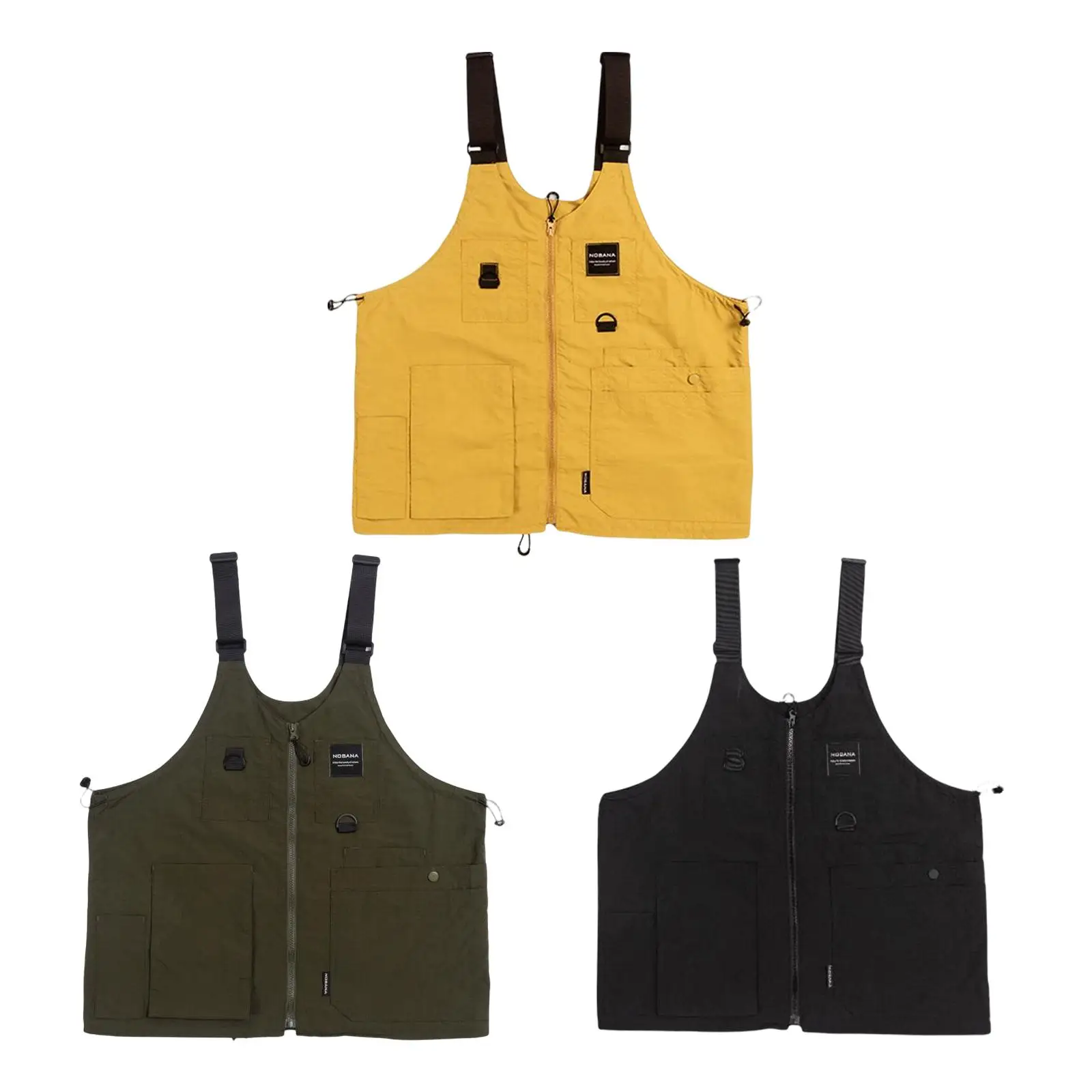 Outdoor Multi Functional Camping Vest Multi Pocket Handbag Waistcoat for Men