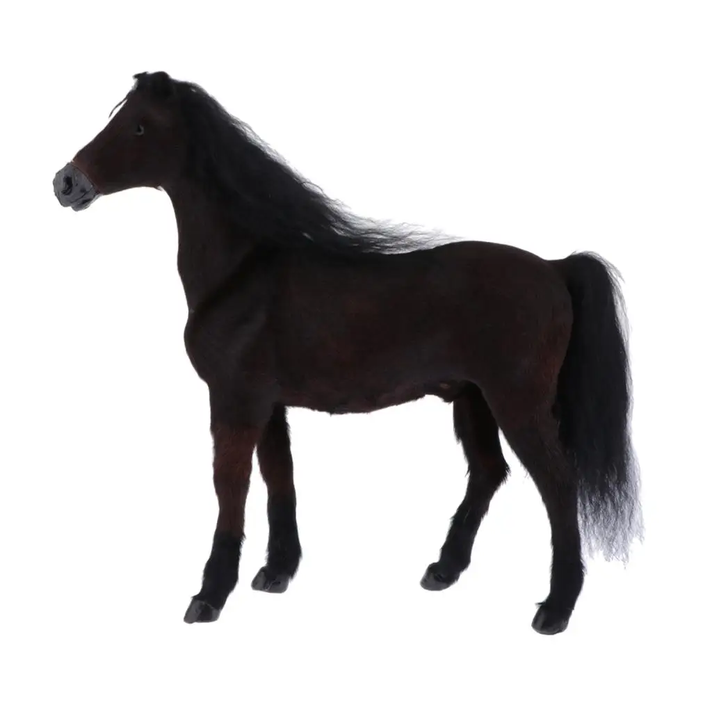 1:6 Realistic Plastic War Horse Figures Model For Boys Girls Party Favors