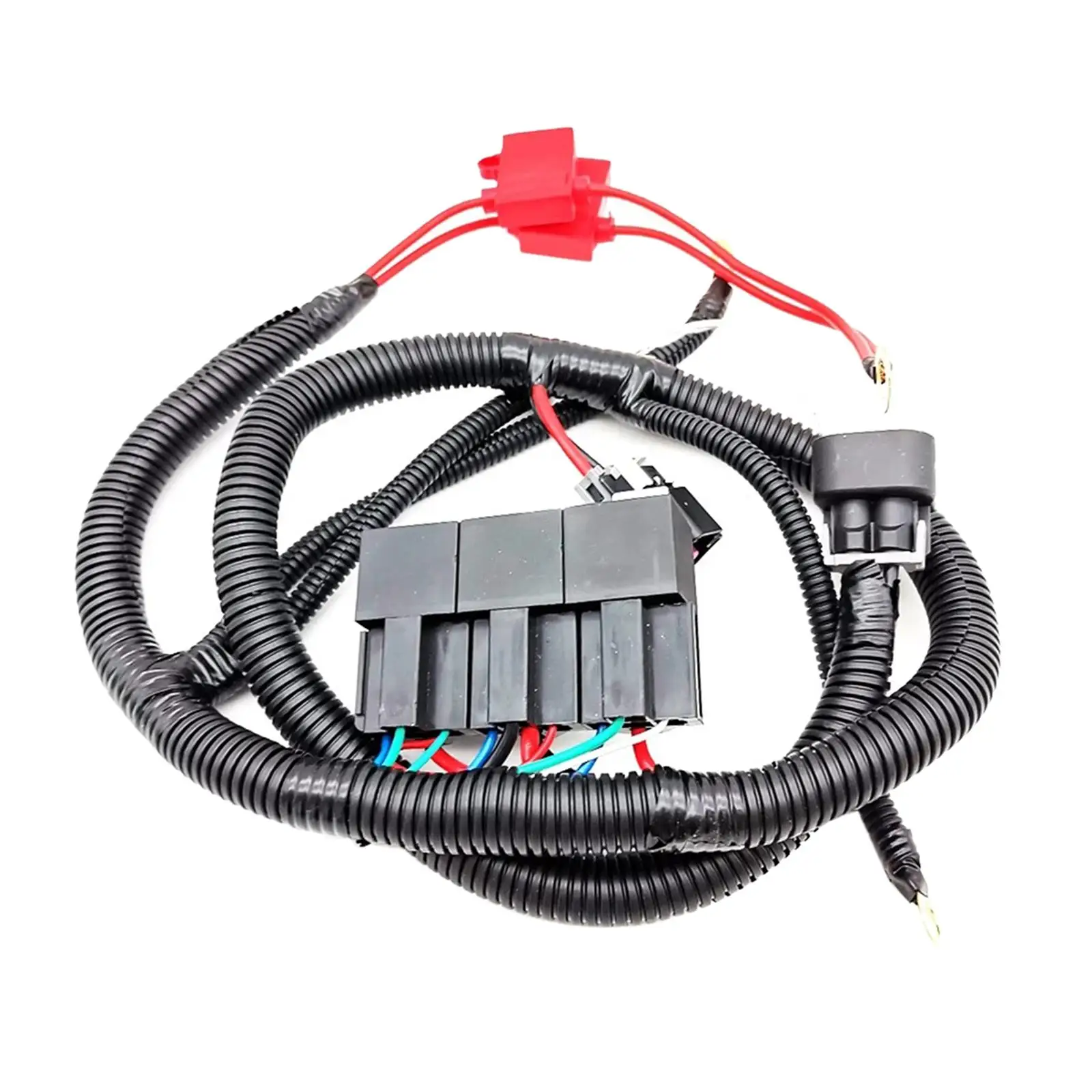 Electric Dual Fan Upgrade Wiring Harness 7L5533A226T for GM 1999?2006 High Reliability Stable Performance Easy Installation
