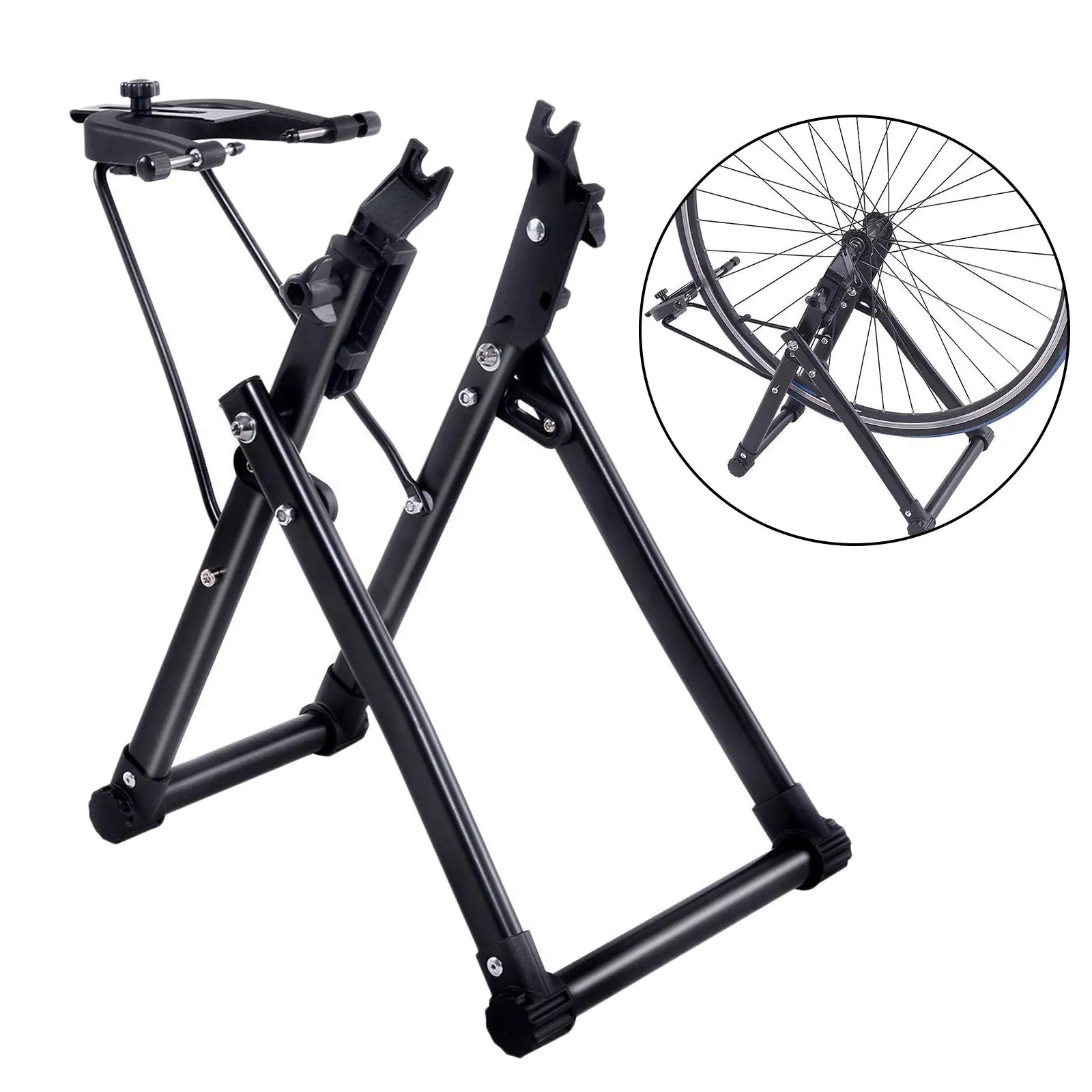 Wheel Truing Tire Stand Foldable Home for 16