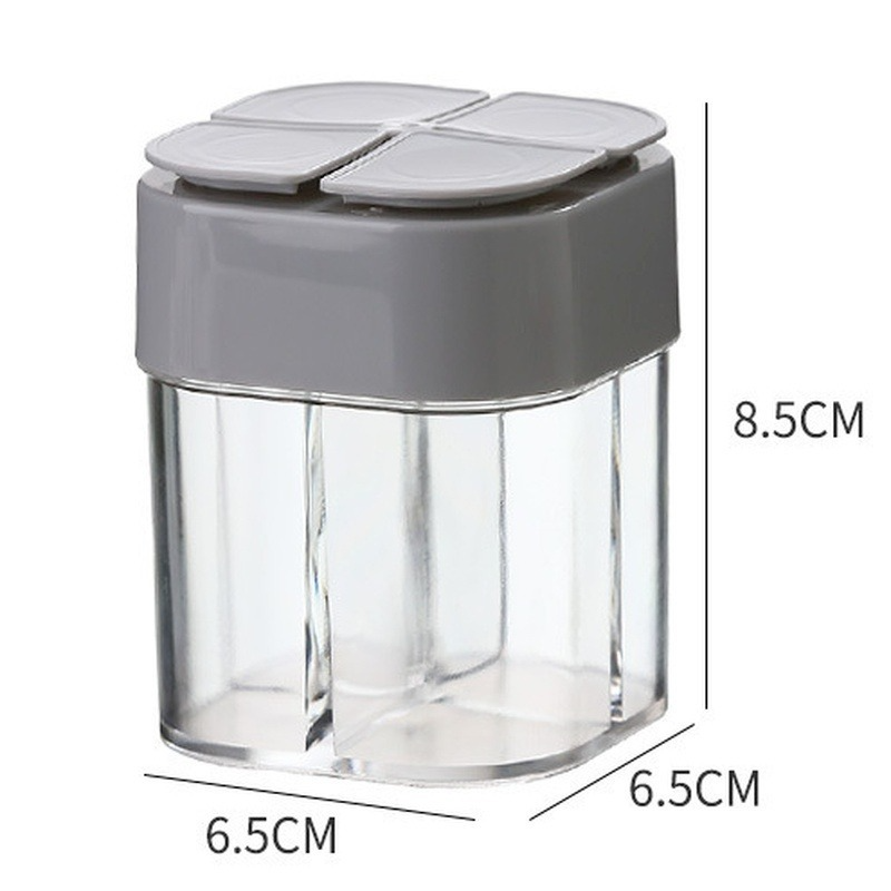 Organisateur-épices-pot-4-en-1-compact