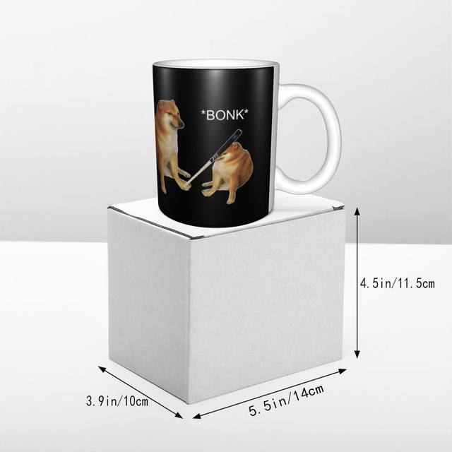 Personalized Cane Mug Florks Meme Who Invented Seriousness Could Only Be  Playing-325ml - AliExpress