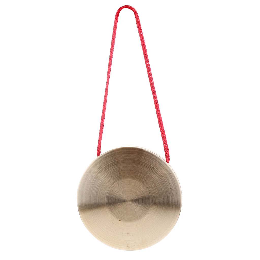 Metal Gong Cymbal with Wood Shot Stick for Kids Toddlers Rhythm