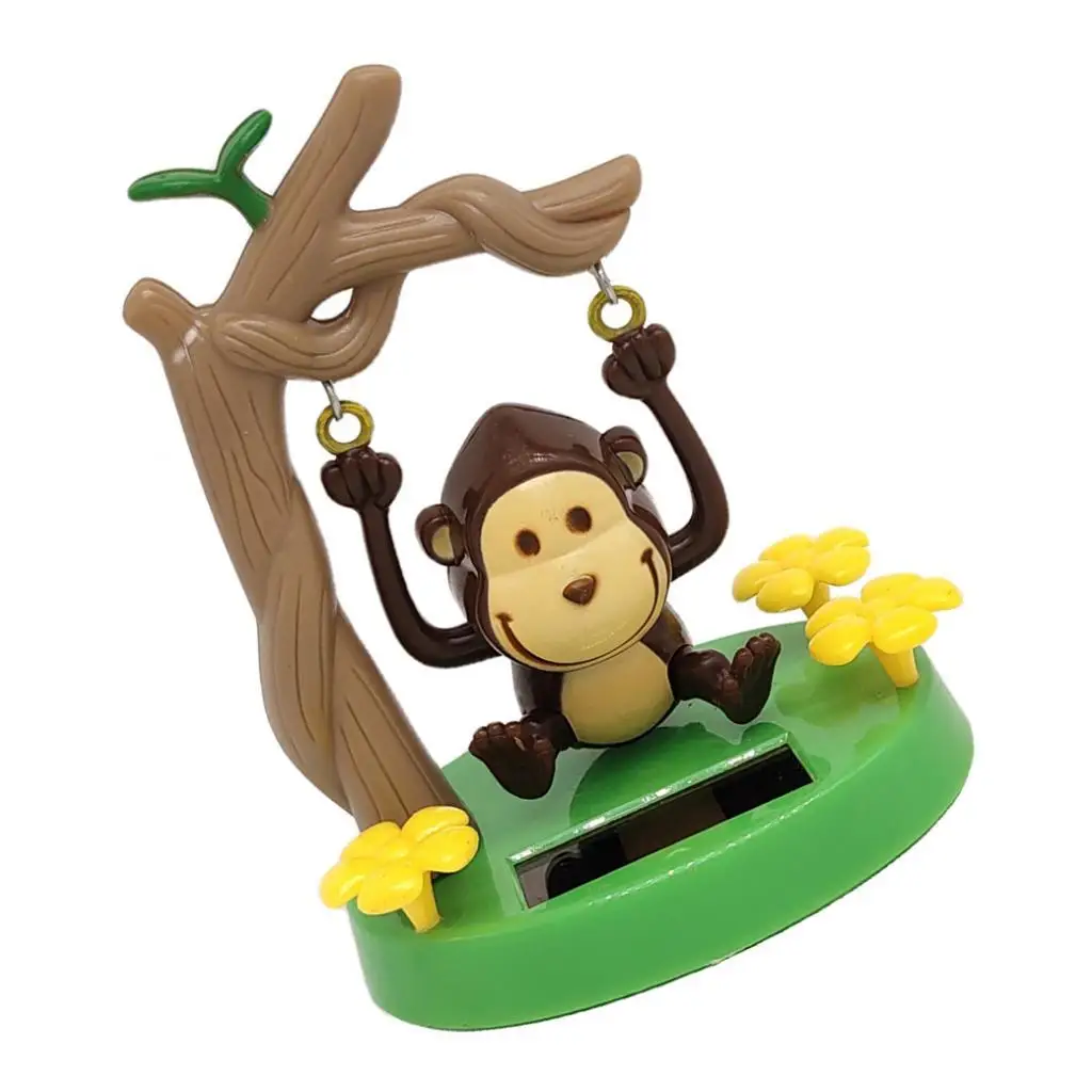  Dancing Toys Swinging Monkey 7x5x10  Suitable for Home Desktop Decoration Car