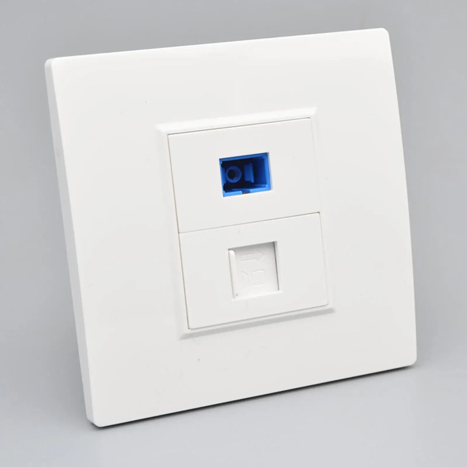 Network Wall Plate Outlet Devices Optical Interface for Cable Installation Computer