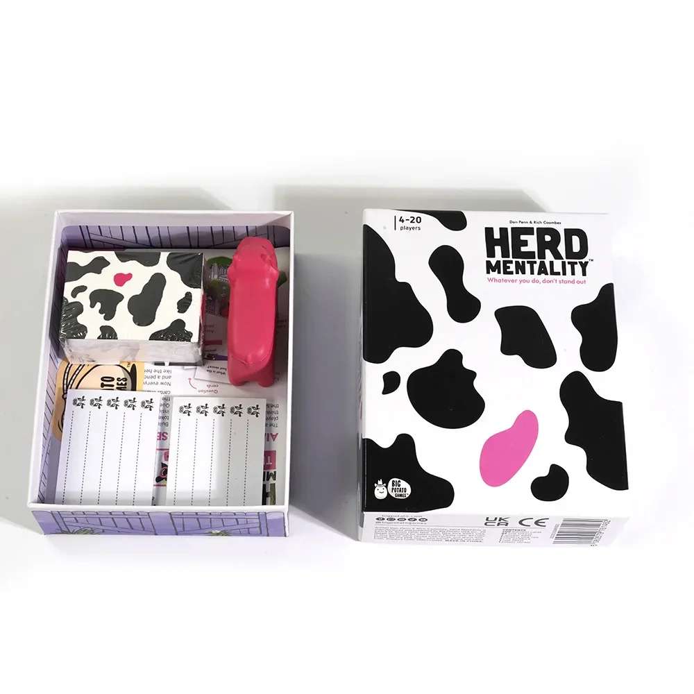 Herd Mentality Card Game The Udderly Hilarious Party Game Fun For The