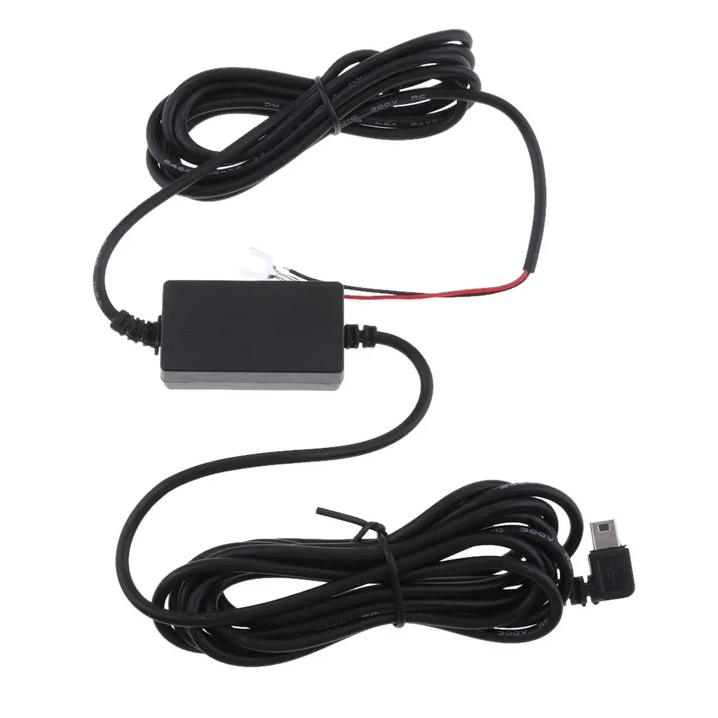Premium   Cam Hardwire Kits, 8/36V to 5V/3A Power Adapter, Mini USB 