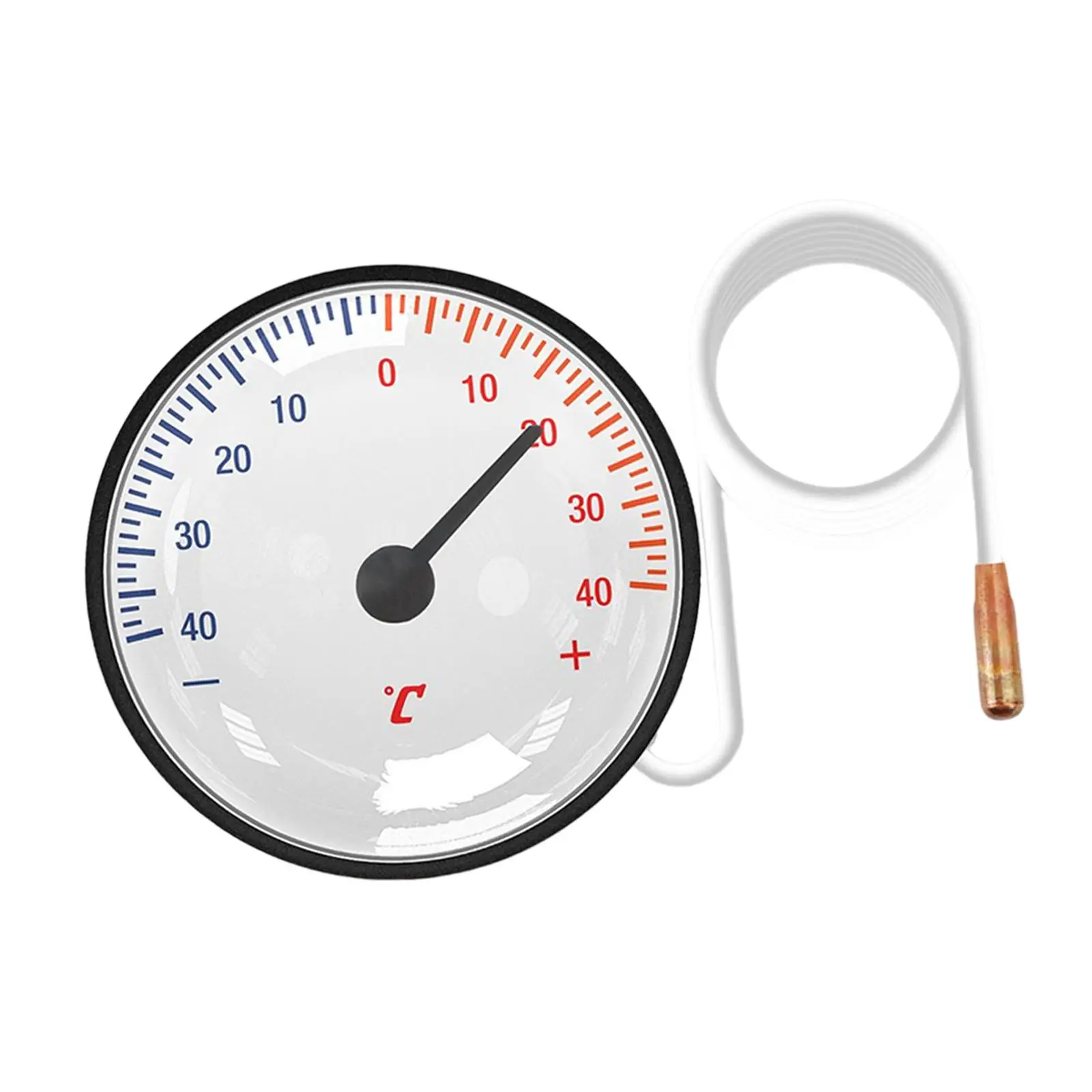 Dial Thermometer High Precision Temperature Monitor Gauge for Workshops Home Room