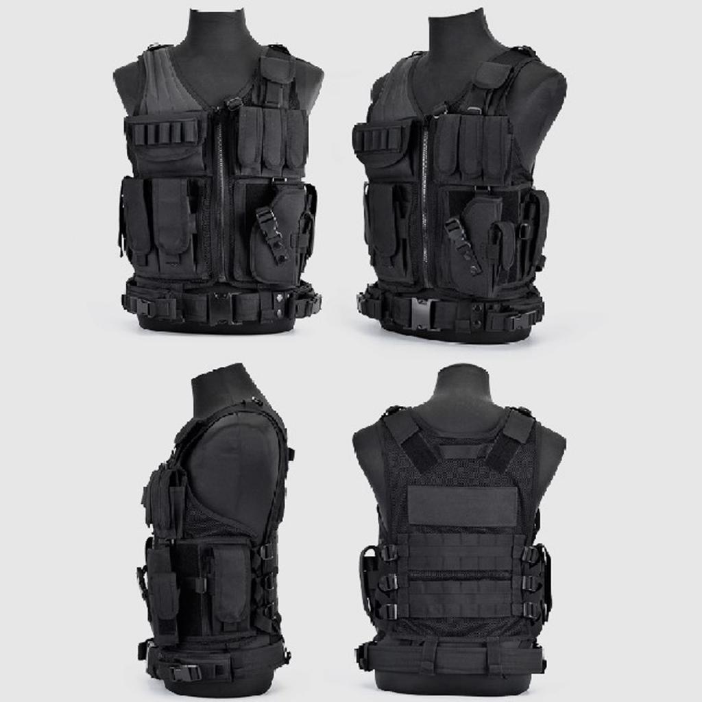 Breathable   Molle Hunting Hiking Training Vest