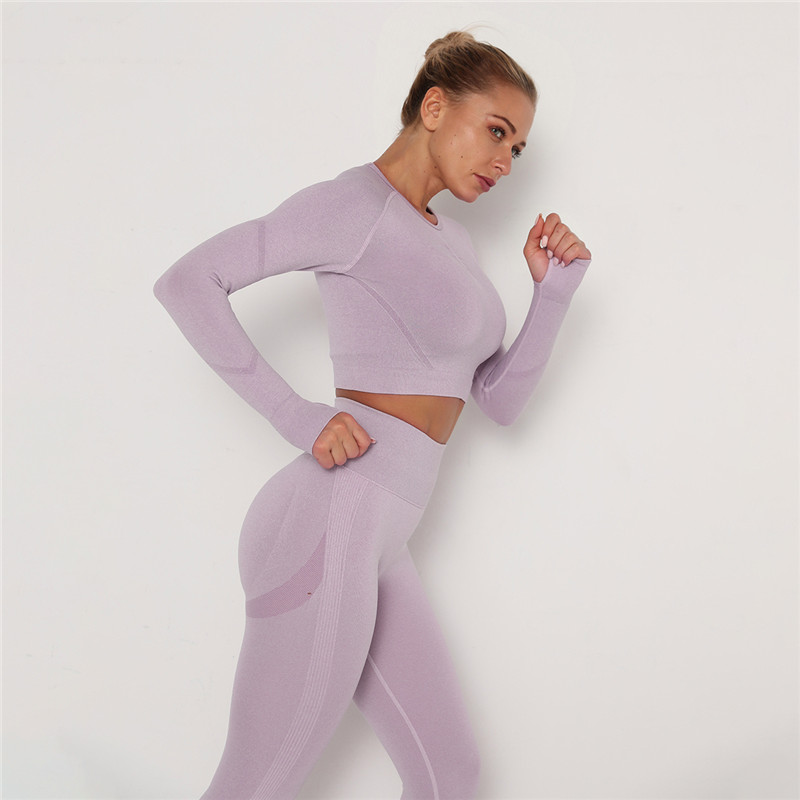 workout outfits ternos esportivos cintura alta yoga