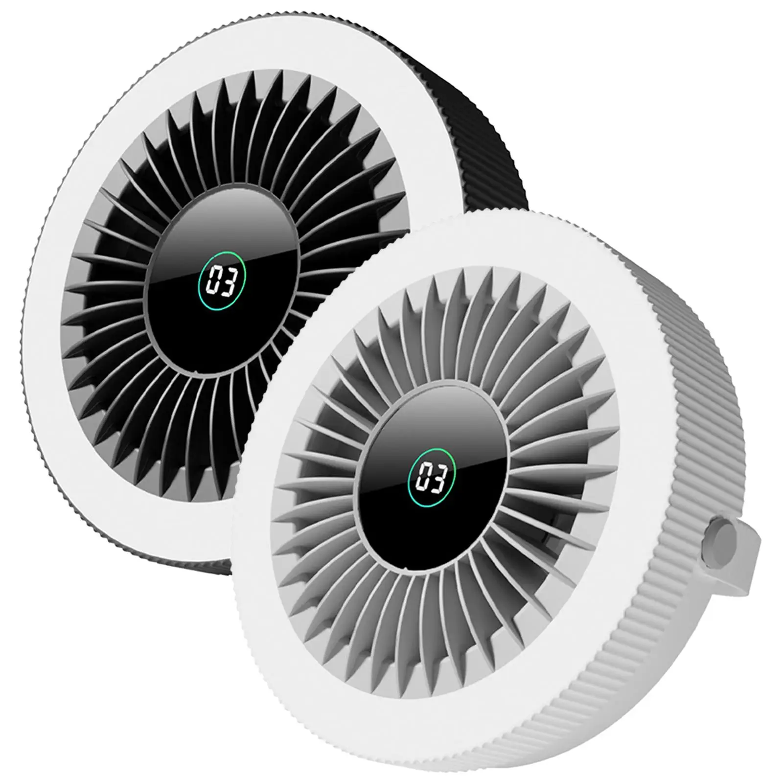 Portable Air Circulator Fan Outdoor Camping Ceiling Fan Rechargeable 3 Speed