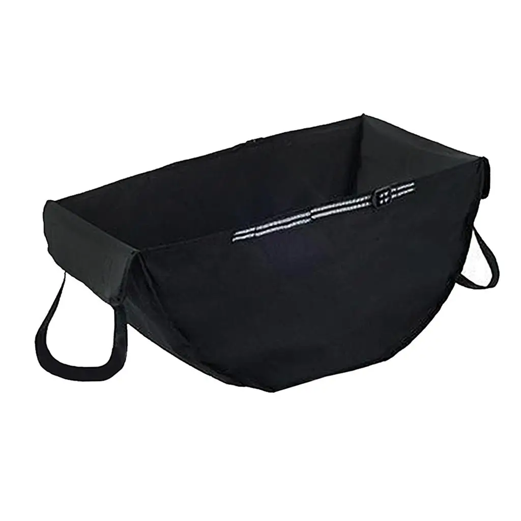 Black  Storage Bag Shopping Basket for Groceries, Durable friendly Washable