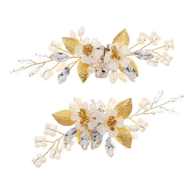 2x Ladies Shoe Clips DIY Accessories Shoe Decoration Buckles for Party Banquet Hat Coat