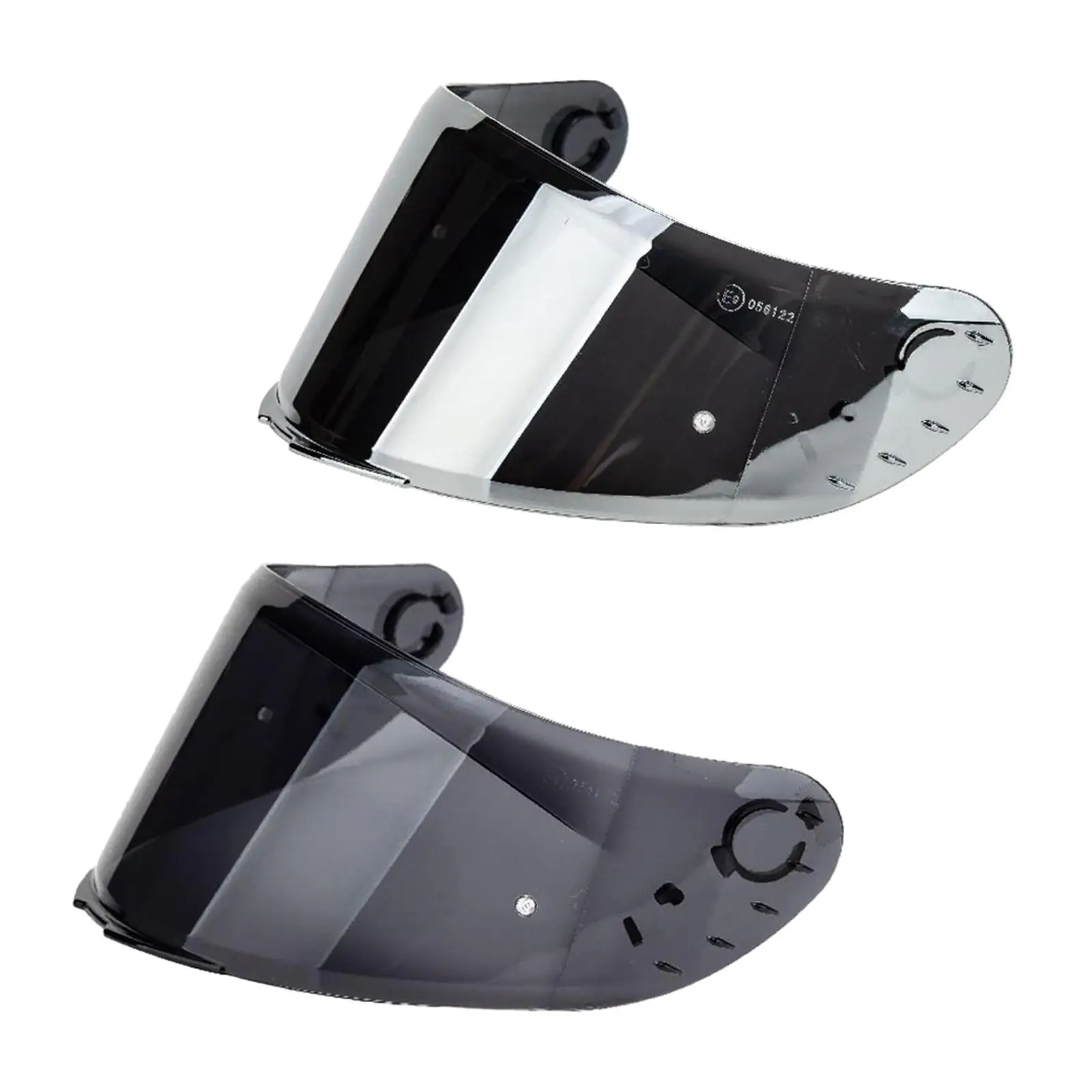 2 Pieces Full Face  Visor for  Motorcycle s