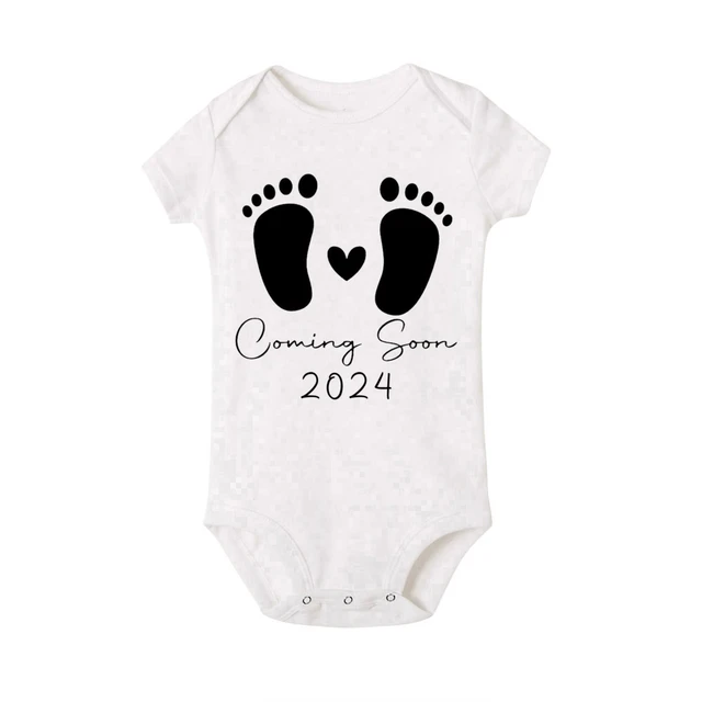 Custom Pregnancy Birth Announcement Coming Soon Kids Bodysuit/Onesie/T –  Milillo and Co