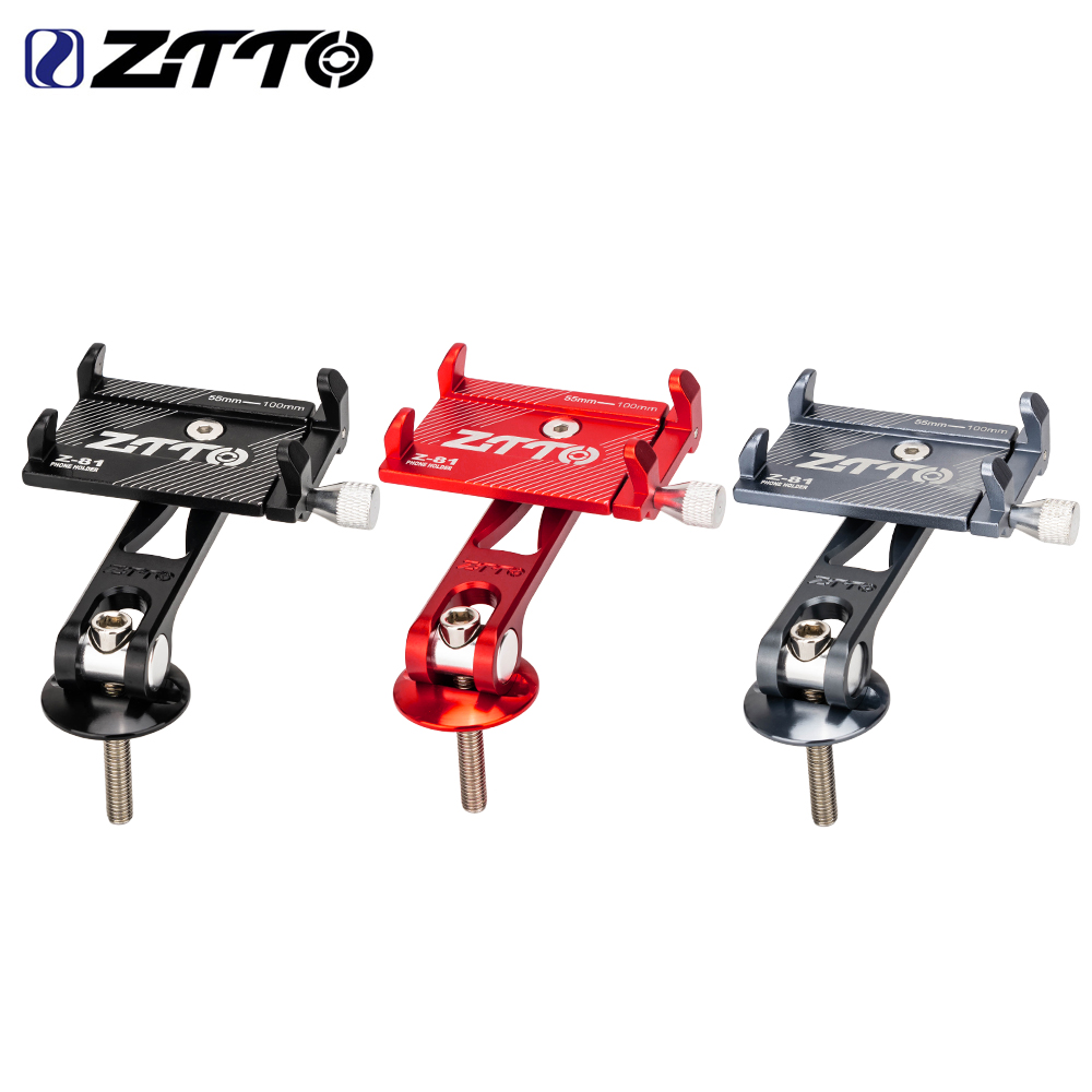 Ztto Universal Fahrrad Vorbau Kappe Telefon halter MTB Rennrad Schnell montage GPS Halter Halterung Handy Ständer Aluminium legierung – Detail 2