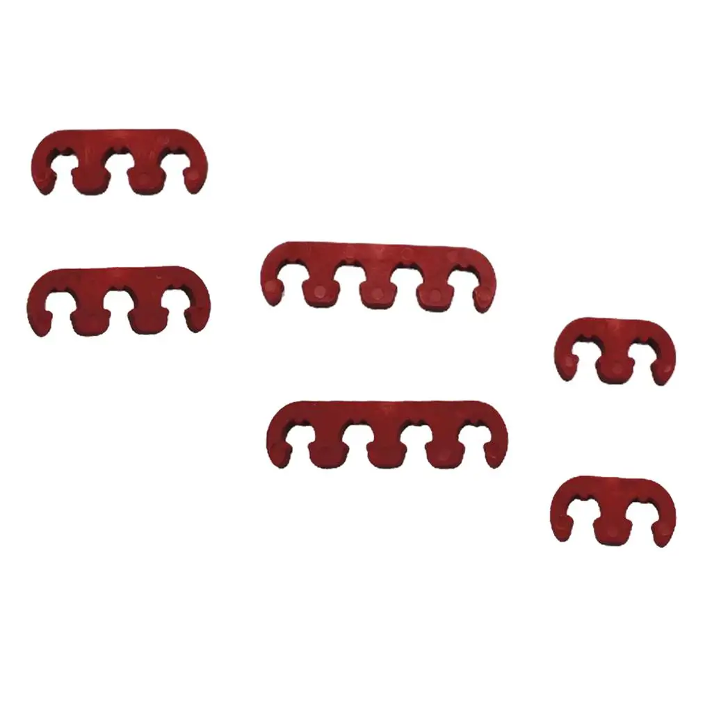 6Packs New Red Spark Plug Wire Cable Separators Set For   Ford