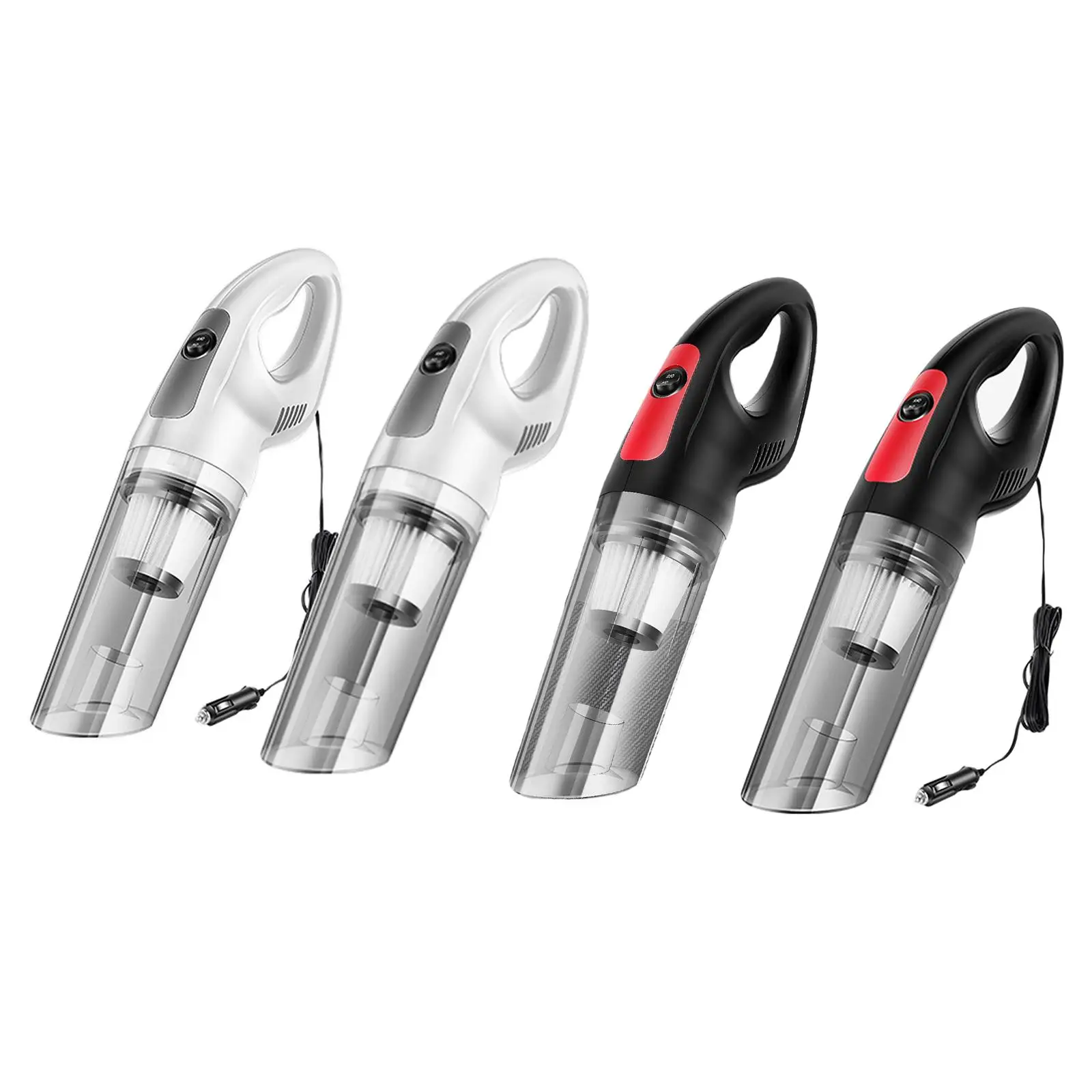 Portable Car Vacuum Cleaner 12000Kpa Washable Built in Battery Small Handheld Vacuum for Crevices Dust  Appliance