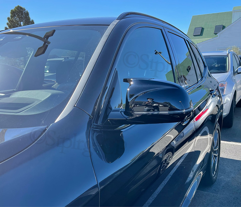 For BMW X3 G01 X4 G02 X5 G05 X6 G06 X7 G07 2018 2019 2020 M Style Black Rearview Mirror Cover X3M Look