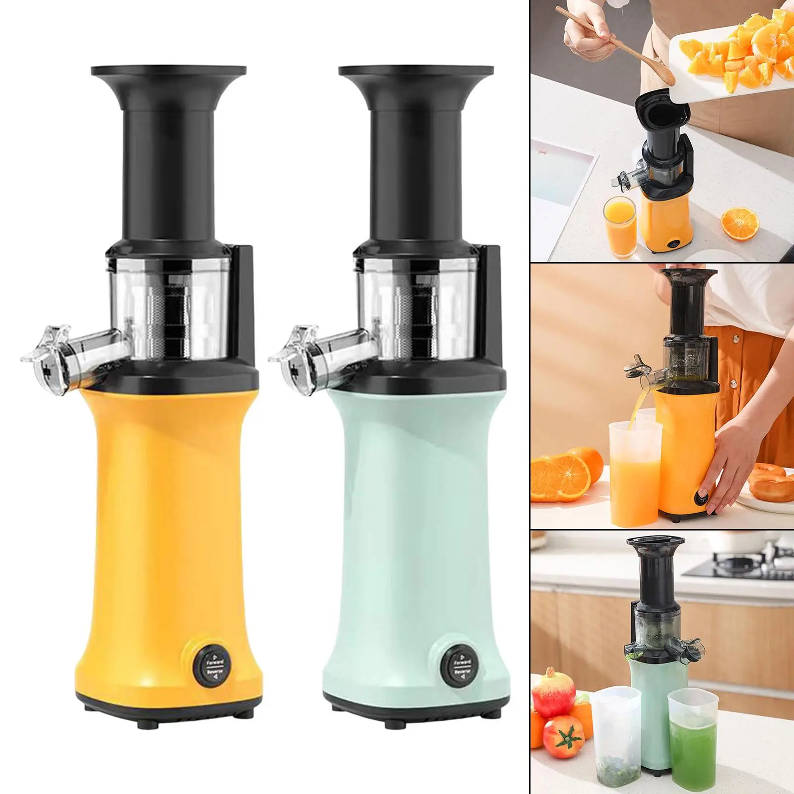 Small juicer Cold Press Juicer Machine Masticating Juicer for Ginger Celery