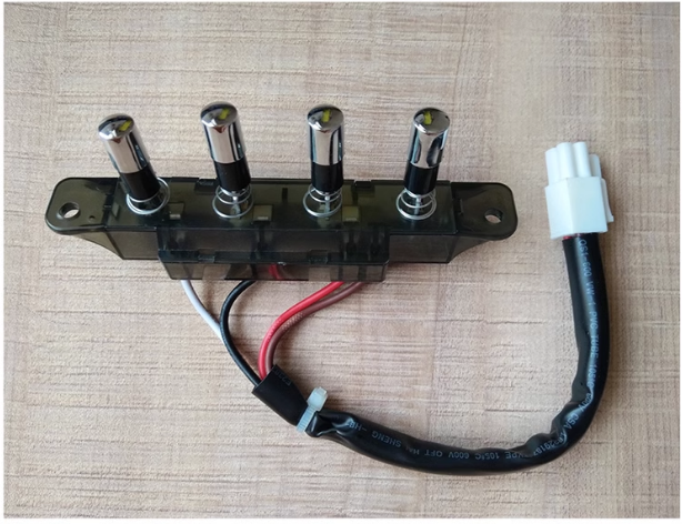 1PCS /3PCS Suitable for Midea range hood switch CXW-200-DT101/DS20/103 accessories button button four keys