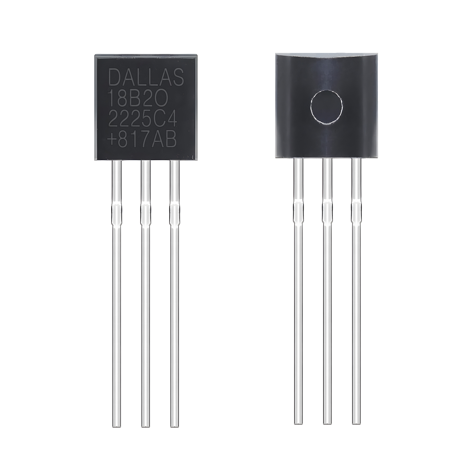 1/5/10/20 Stück Temperatursensor Elektronischer Chip DS18B20 TO-92 18B20 Chips IC DIY Elektronisches Digitalthermometer -55 ° C bis 125 ° C – Detail 3