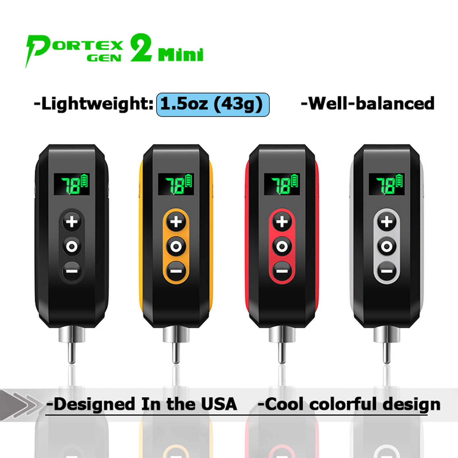 Best of EZ Portex Gen2 Mini Battery Pack Tattoo Wireless Battery Tattoo Power Supply RCA Lightweight Well-balanced For Tattoo Pen Reviews & Tips