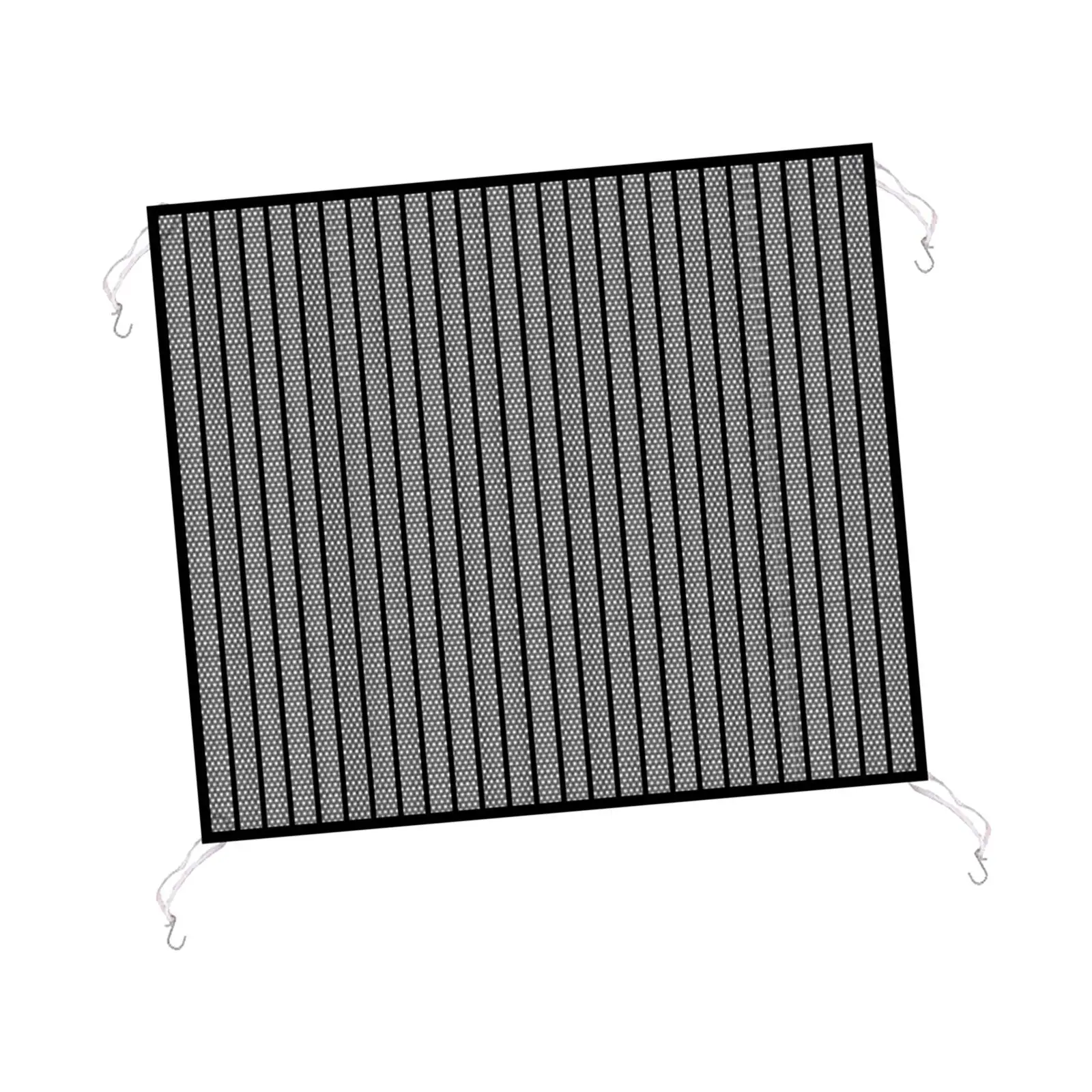 Car Radiator Air Conditioner Water Tank Protection Mesh Cover Net with 4 Install