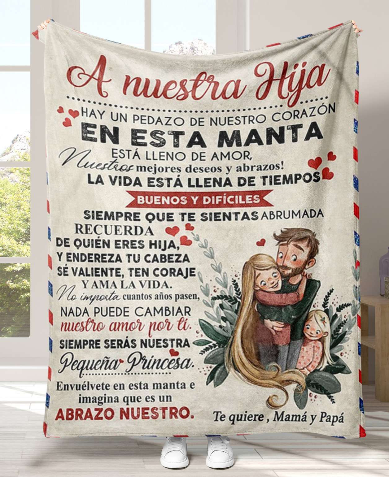 Title 15, Manta súper Franela suave para mi hija, hijo, n...