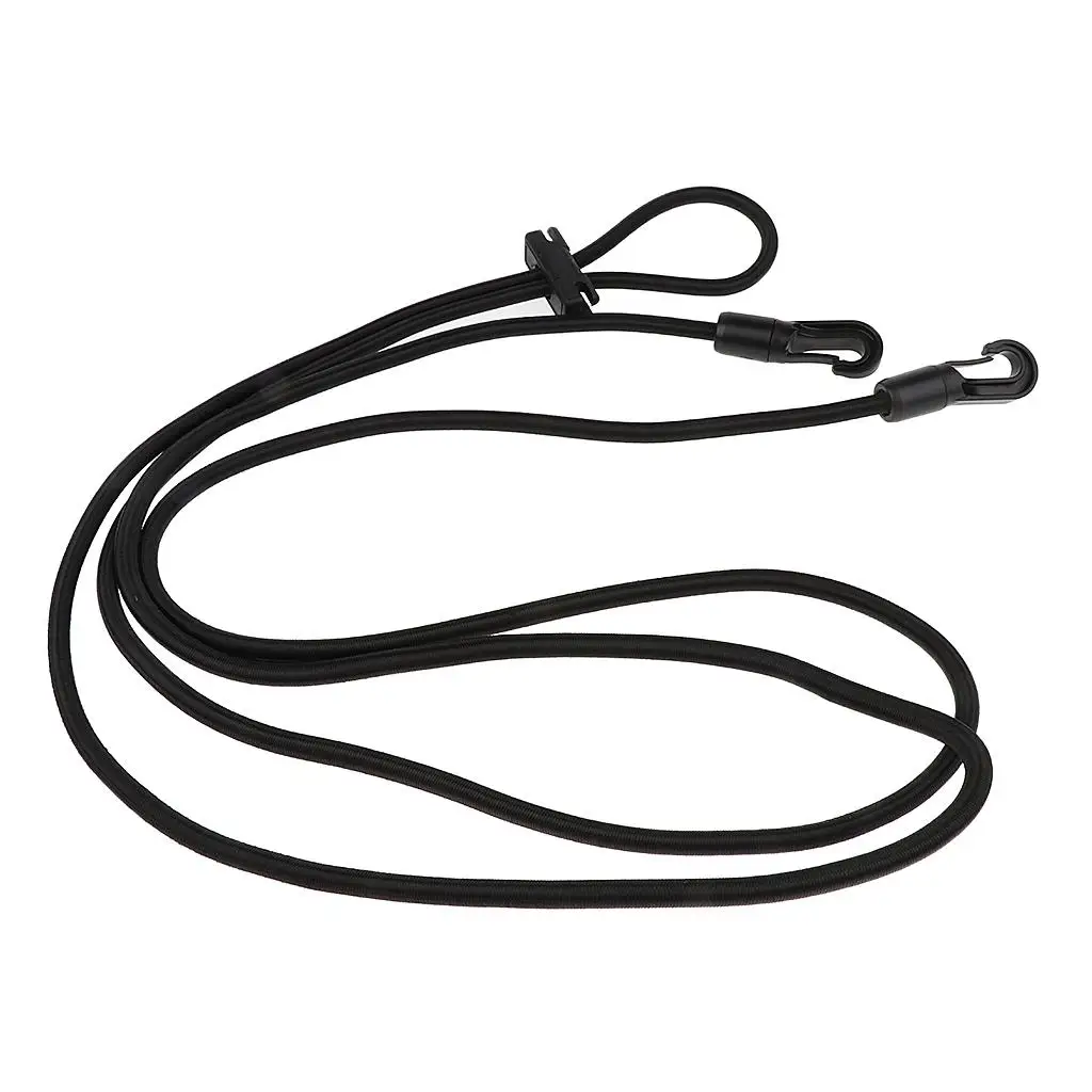 Horse Black Neck Stretcher Elastic Horse Rein Strap Rope Equestrian Supplies