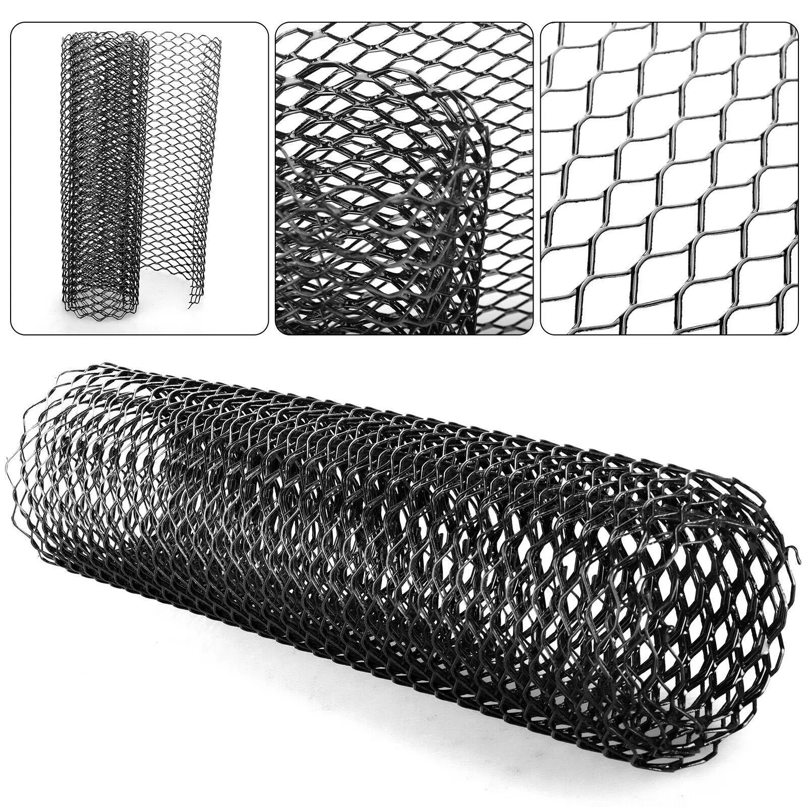 Grille Mesh Net Sheet 40x13inch Replace Multifunctional GM Fit for Car