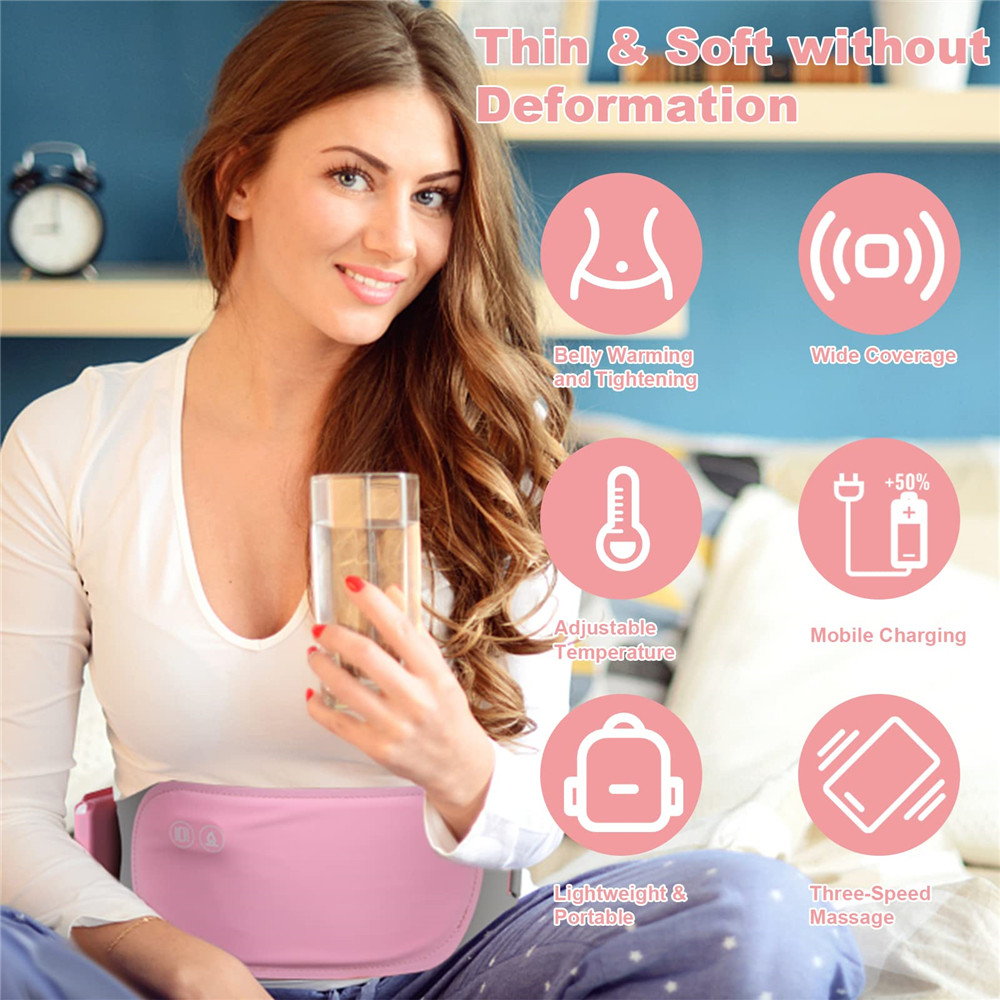 Best of Menstrual Heating Pad Electric Warm Lady Uterus Reduce Menstrual Relief Waist Pain Hot Compress & Massager(Without Power Bank) Reviews & Tips - Image 6